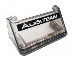 Windscreen 3 x 6 x 2 with 'Audi TEAM' on Black Background Pattern (Sticker) - Set 76897