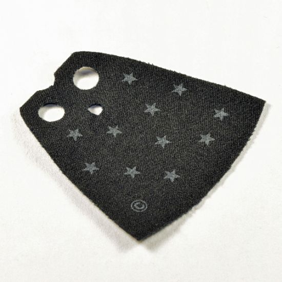 Minifigure, Body Wear Cape Cloth, Standard with Stars Pattern