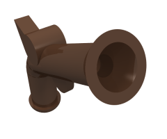 Minifigure, Weapon Gun, Pirate Flintlock Pistol