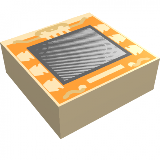 Tile 1 x 1 with Watto's Screen Pattern