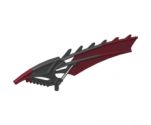 Bionicle Wing Bladed with Marbled Dark Red Pattern (Antroz)