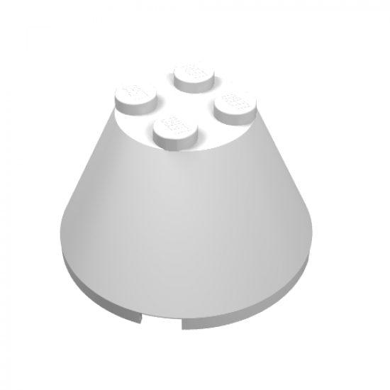 Cone 4 x 4 x 2 without Axle Hole