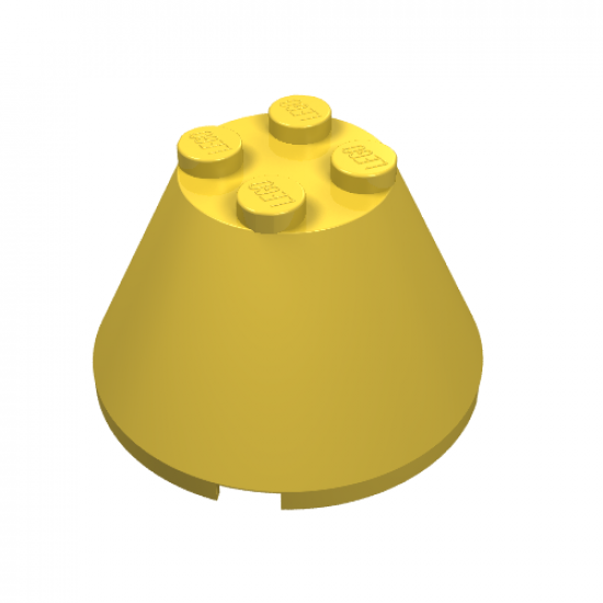 Cone 4 x 4 x 2 without Axle Hole