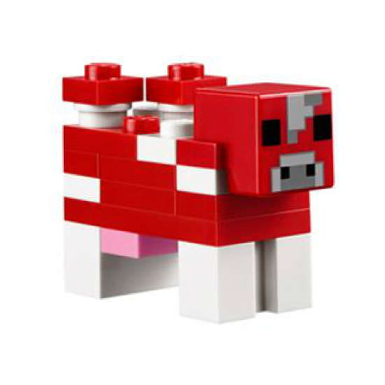 Minecraft Cow, Mooshroom - Brick Built