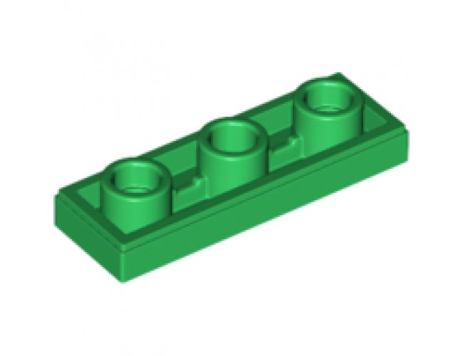 Tile, Modified 1 x 3 Inverted with Hole