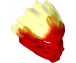 Bionicle, Kanohi Mask of Fire (Unity) with Marbled Trans-Neon Green Pattern