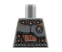 Torso Space Armor with 'SHAMI' and Silver Belt Pattern