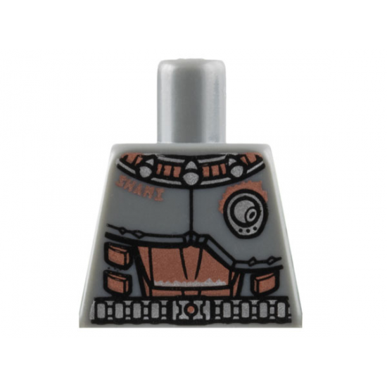 Torso Space Armor with 'SHAMI' and Silver Belt Pattern