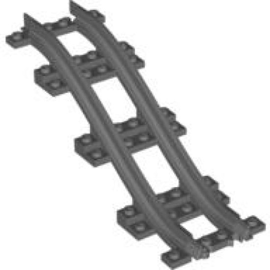 Train, Track Plastic, Narrow, Ramp, 5 Bricks Elevation