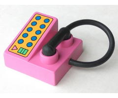 Duplo, Figure Wear & Utensil Telephone on Brick 2 x 2