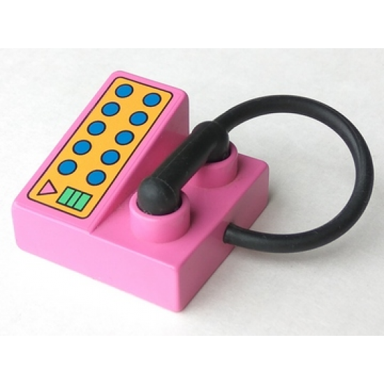 Duplo, Figure Wear & Utensil Telephone on Brick 2 x 2