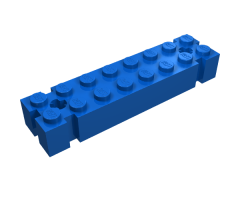 Brick, Modified 2 x 8 with Axle hole at each End