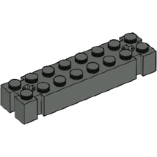 Brick, Modified 2 x 8 with Axle hole at each End