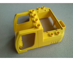Duplo, Vehicle Cabin Digger Body 8 x 8 x 4 Top