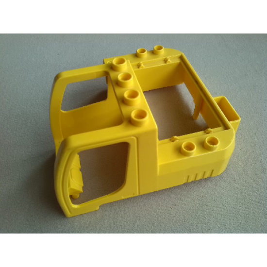 Duplo, Vehicle Cabin Digger Body 8 x 8 x 4 Top