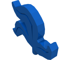 Minifigure, Headgear Accessory Plume Feather Triple