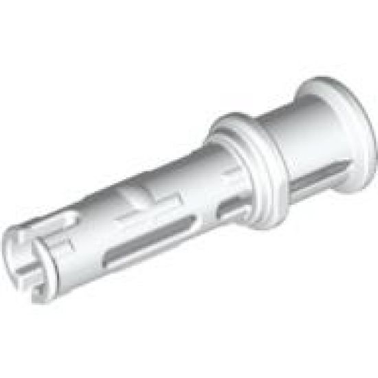 Technic, Pin 3L with Friction Ridges Lengthwise and Stop Bush