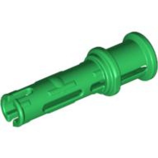 Technic, Pin 3L with Friction Ridges Lengthwise and Stop Bush