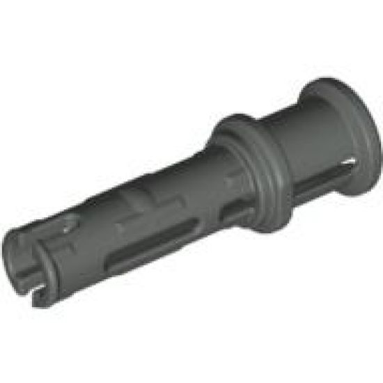 Technic, Pin 3L with Friction Ridges Lengthwise and Stop Bush