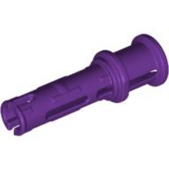 Technic, Pin 3L with Friction Ridges Lengthwise and Stop Bush
