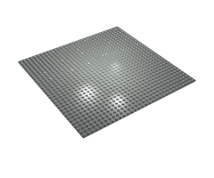 Baseplate 32 x 32 with Set 7838 Dots Pattern