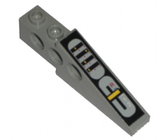 Technic Slope Long with Gearstick and Controls Pattern (Sticker) - Set 8280
