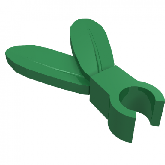 Minifigure, Headgear Accessory Plume Feathers with Clip