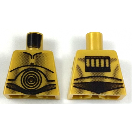 Torso SW C-3PO Pattern
