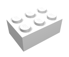 Brick 2 x 3 without Cross Supports