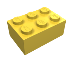 Brick 2 x 3 without Cross Supports