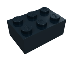 Brick 2 x 3 without Cross Supports