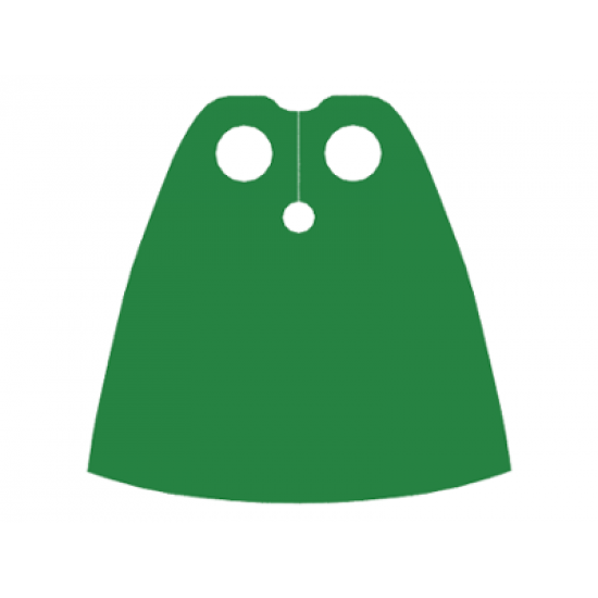 Minifigure, Body Wear Cape Cloth, Standard - Traditional Starched Fabric - Height 4 cm (22231)