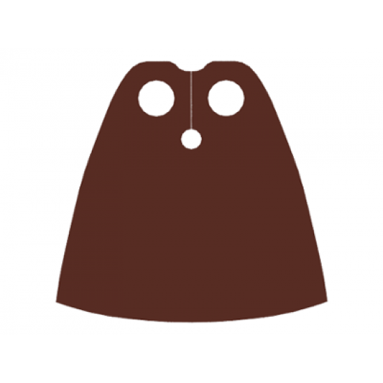 Minifigure, Body Wear Cape Cloth, Standard - Traditional Starched Fabric - Height 4 cm (22231)