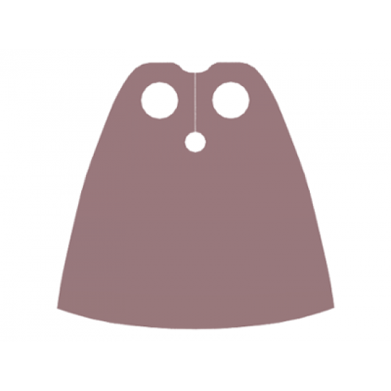 Minifigure, Body Wear Cape Cloth, Standard - Traditional Starched Fabric - Height 4 cm (22231)