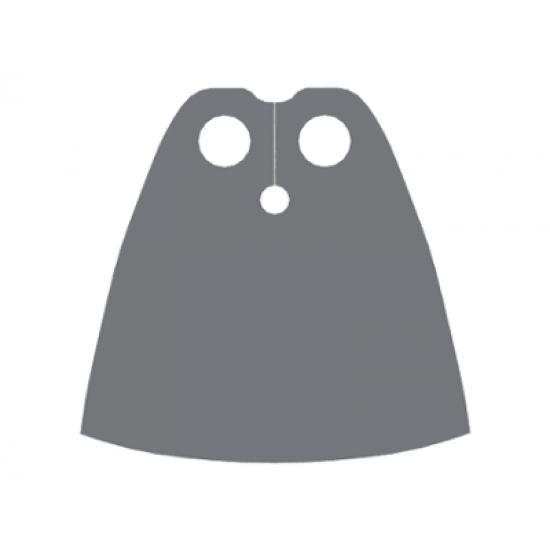 Minifigure, Body Wear Cape Cloth, Standard - Traditional Starched Fabric - Height 4 cm (22231)