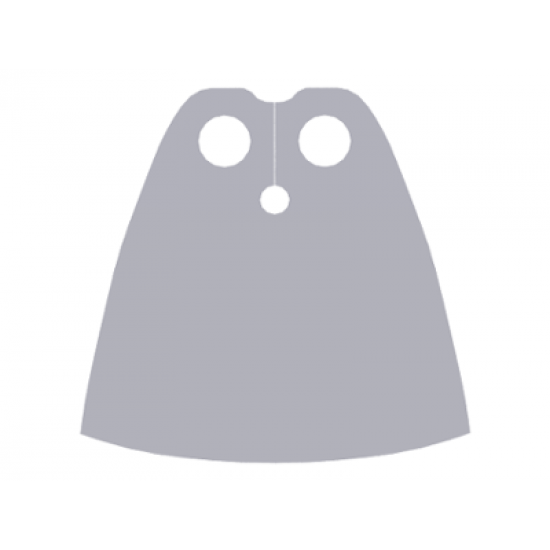 Minifigure, Body Wear Cape Cloth, Standard - Traditional Starched Fabric - Height 4 cm (22231)