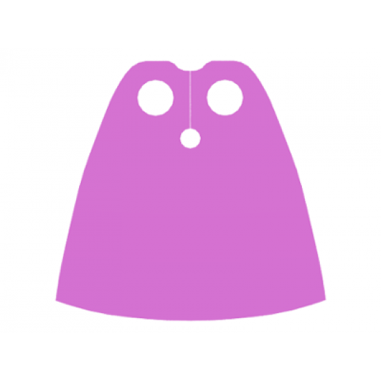 Minifigure, Body Wear Cape Cloth, Standard - Traditional Starched Fabric - Height 4 cm (22231)