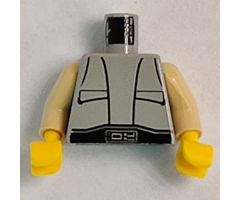 Torso SW Pocket-Vest and Techno-Buckle Pattern (Lobot) / Tan Arms / Yellow Hands