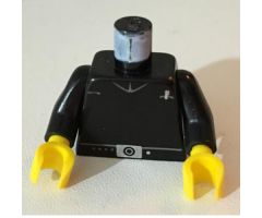 Torso SW Imperial Shuttle Pilot Pattern / Black Arms / Yellow Hands