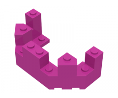 Roof Castle Turret Top 4 x 8 x 2 1/3