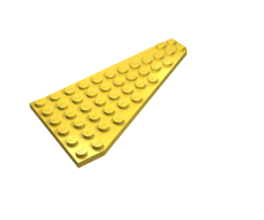Wedge, Plate 7 x 12 Wing Left