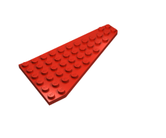 Wedge, Plate 7 x 12 Wing Left