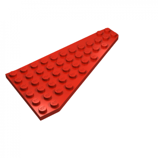 Wedge, Plate 7 x 12 Wing Left