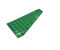 Wedge, Plate 7 x 12 Wing Left