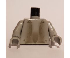Torso Harry Potter Peeves Pattern / Light Gray Arms / Light Gray Hands