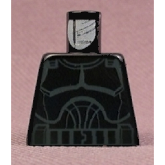Torso SW Armor Clone Trooper Light Gray Outline Pattern