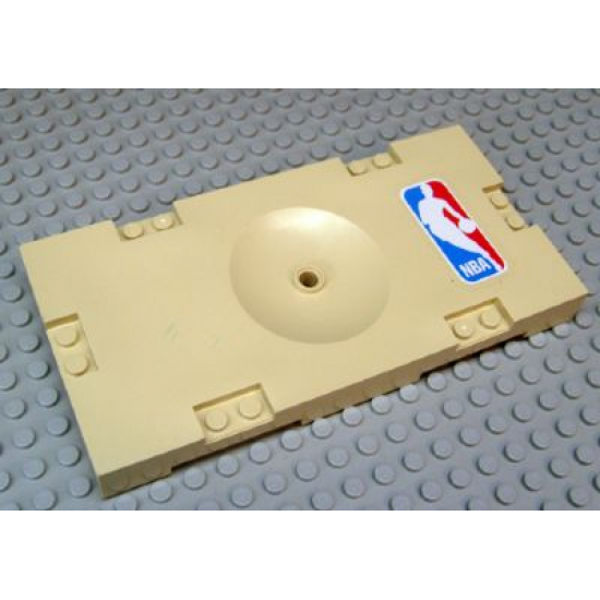 Sports Field Section 8 x 16 with NBA Pattern (Sticker) - Set 3433
