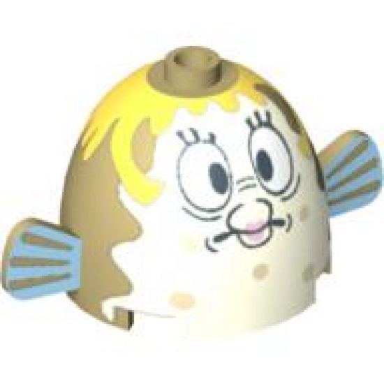 Body Pufferfish with Mrs. Puff Pattern (SpongeBob)