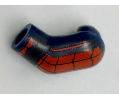 Arm, Left with Black and Red Webbing Pattern