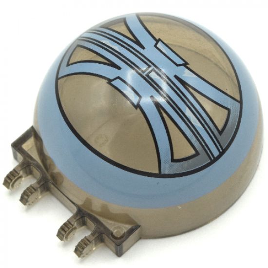 Windscreen 6 x 6 x 3 Canopy Half Sphere with Dual 2 Fingers and SW Droid Tri-Fighter Pattern